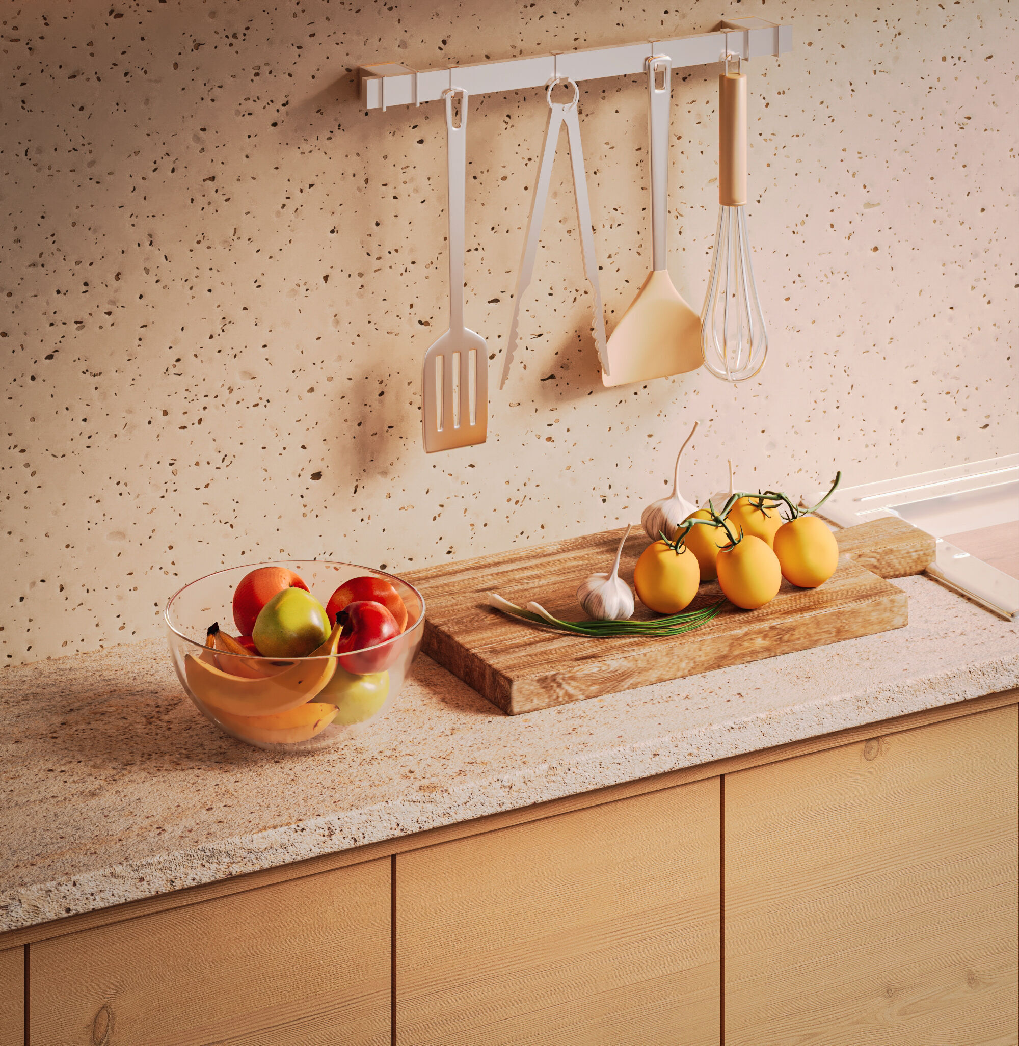 Modern Kitchen  3D model_3