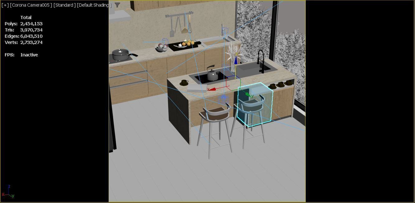 Modern Kitchen  3D model_11
