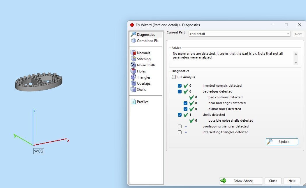 Marine Anchor Diamond Chain 3D print model_19