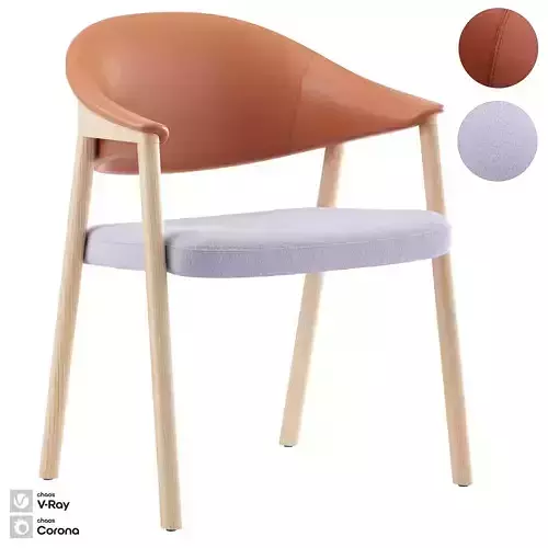 Armchair 2866 soft 3D model