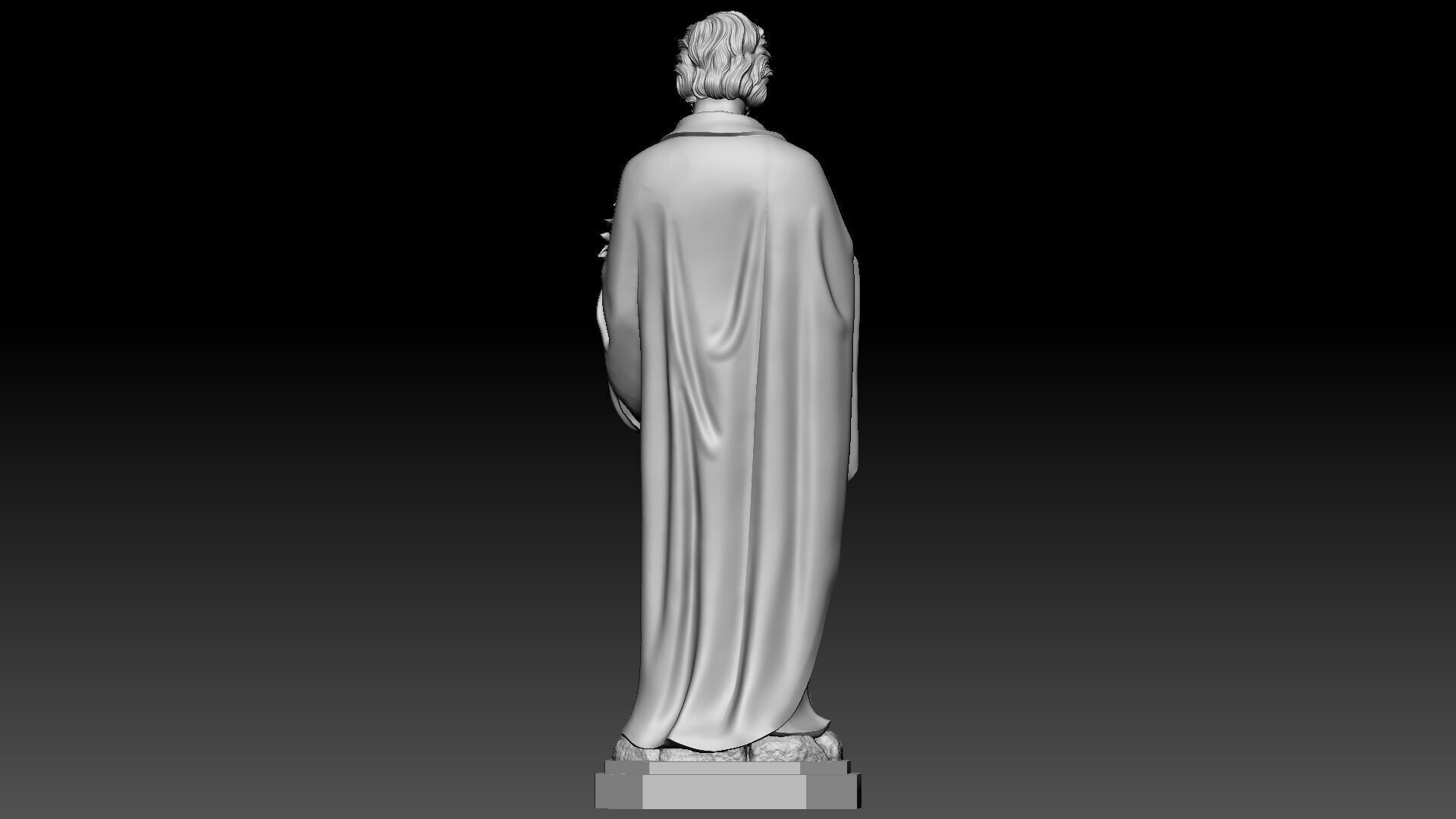 Saint Joseph  3D print model_4