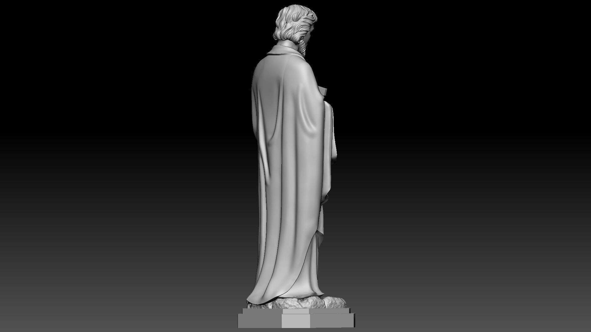 Saint Joseph  3D print model_5
