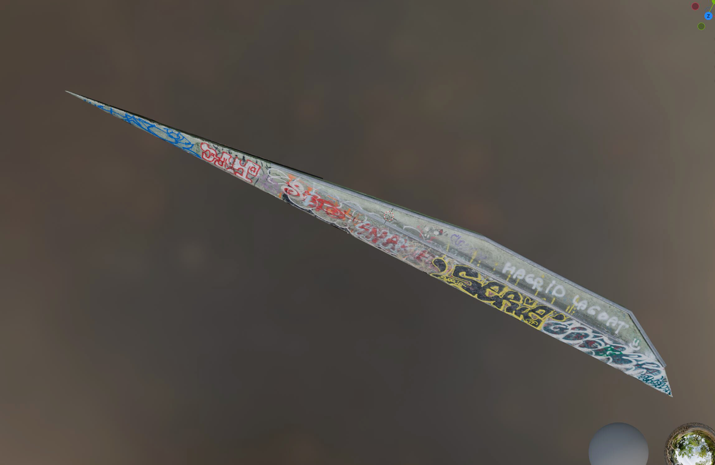 skatepark element 4 3D model_1