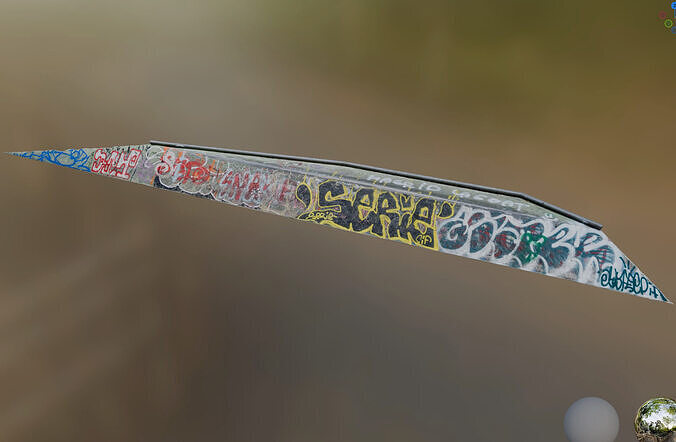 skatepark element 4 3D model