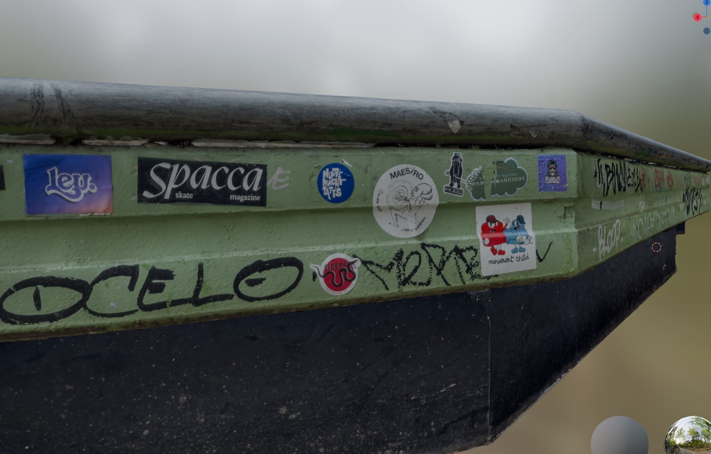 skatepark element 4 3D model_8