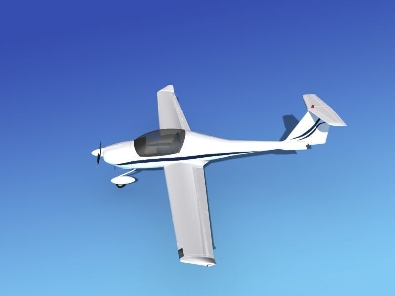 Daimond DA-20 Katana V05 3D model_9