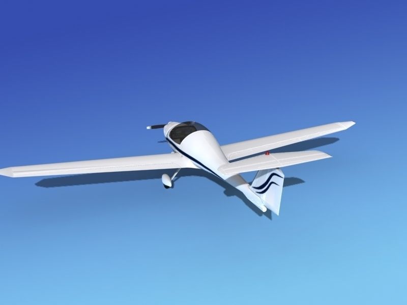 Daimond DA-20 Katana V05 3D model_7