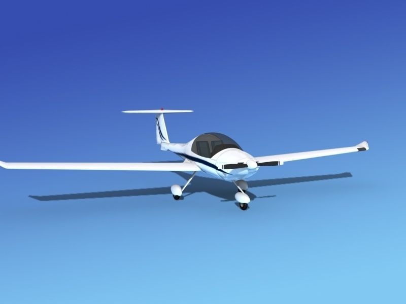 Daimond DA-20 Katana V05 3D model_2