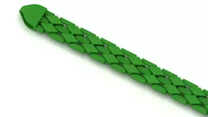 11MM Beautiful Diamond Shape 3D Bracelet 3D print model