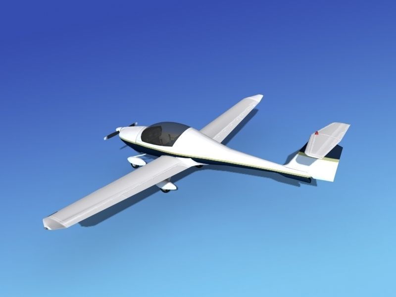 Daimond DA-20 Katana V06 3D model_8