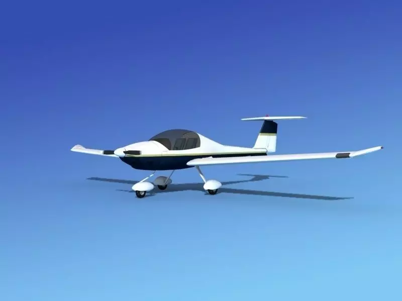 Daimond DA-20 Katana V06 3D model_0