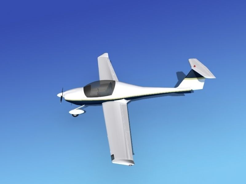 Daimond DA-20 Katana V06 3D model_9