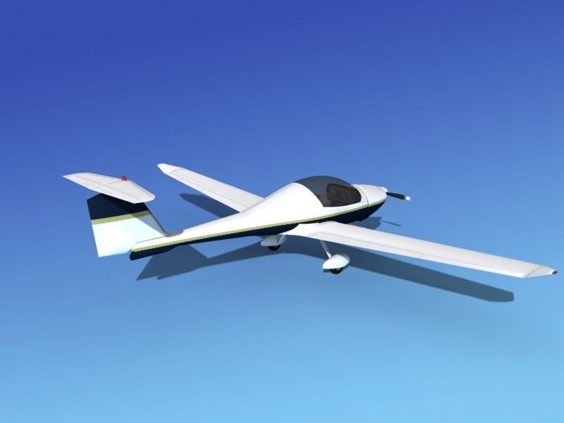 Daimond DA-20 Katana V06 3D model_5