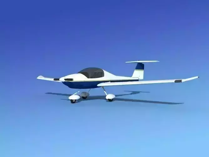 Daimond DA-20 Katana V07 3D model