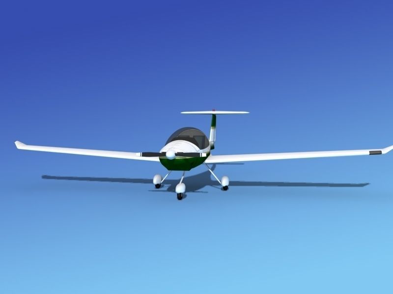 Daimond DA-20 Katana V09 3D model_1