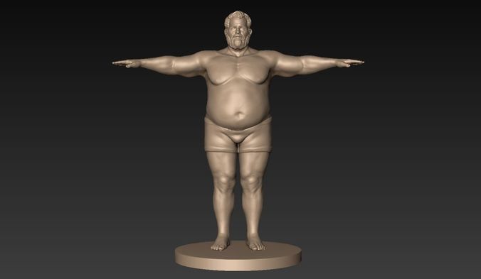 Fatman Basemesh 3D model