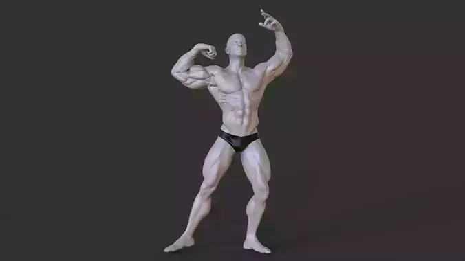 Bodybuilder Pose