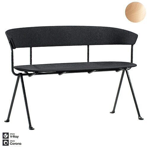 Magis Officina Bench 3D model