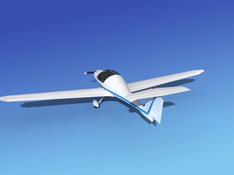 Daimond DA-20 Katana V12 3D model_7