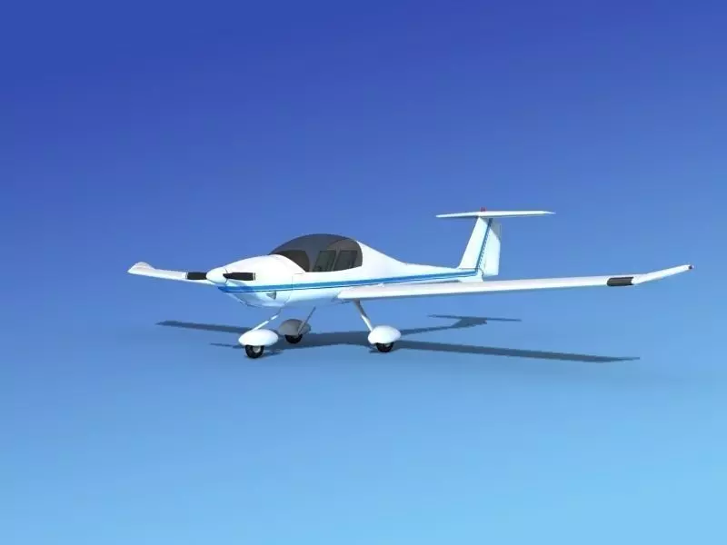 Daimond DA-20 Katana V12 3D model_0