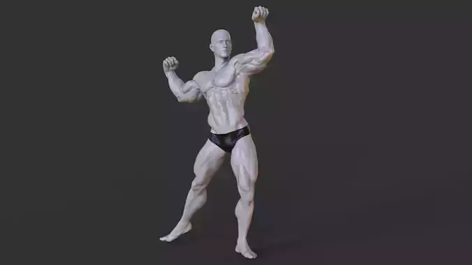 Bodybuilder Pose