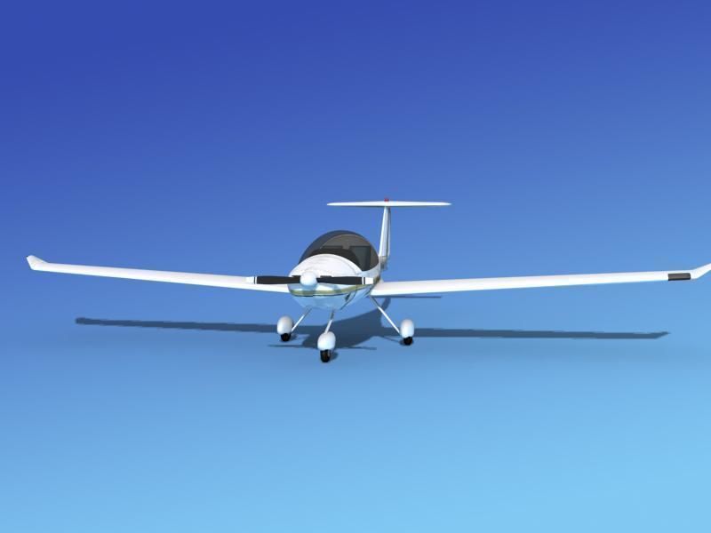 Daimond DA-20 Katana V13 3D model_1