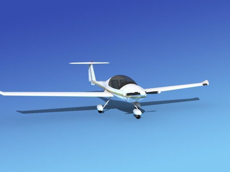 Daimond DA-20 Katana V13 3D model_2