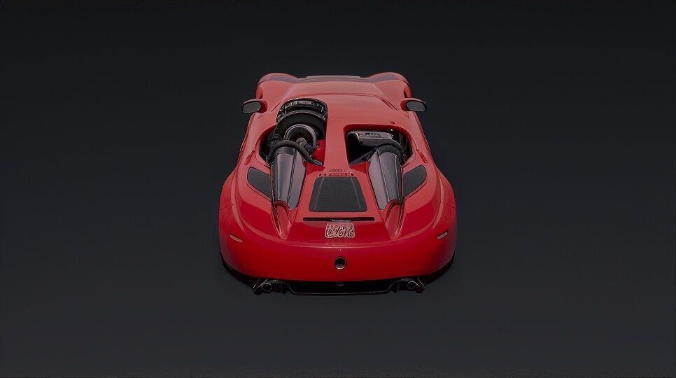 Ferrari Monza Inspired Version 3d model Low-poly 3D model_3