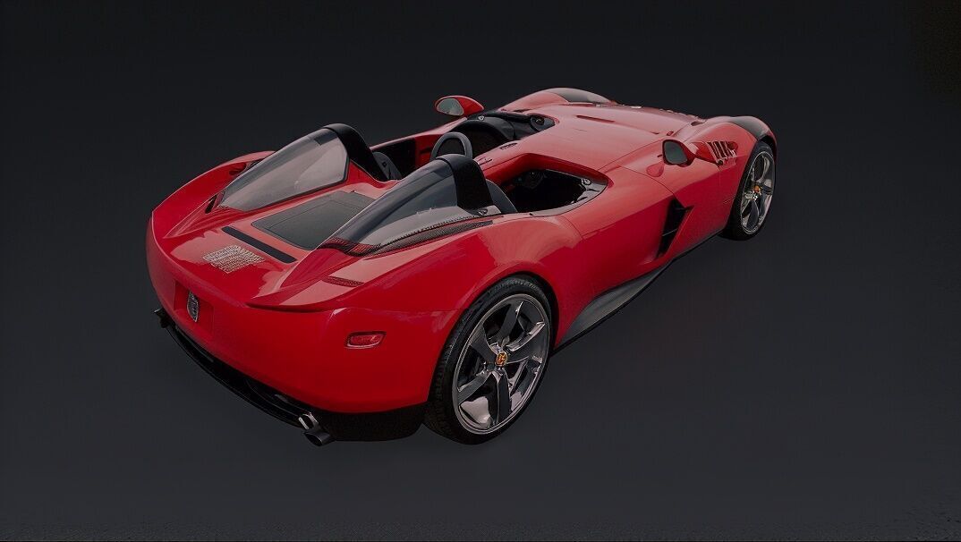 Ferrari Monza Inspired Version 3d model Low-poly 3D model_2