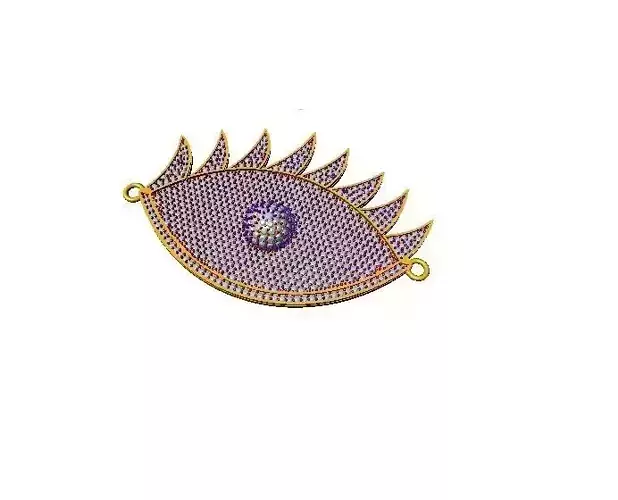 Eye pendant stl 3D print model
