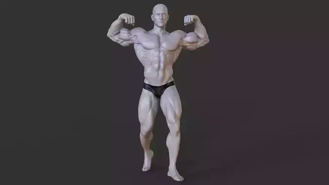 Bodybuilder Pose