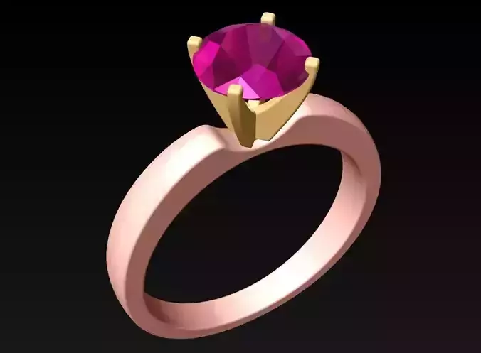 Diamond Ring - Womens Rings - N315333 3D print model