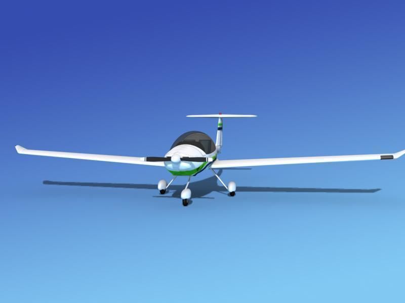 Daimond DA-20 Katana V18 3D model_1