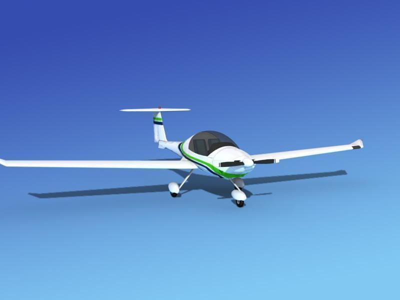 Daimond DA-20 Katana V18 3D model_2