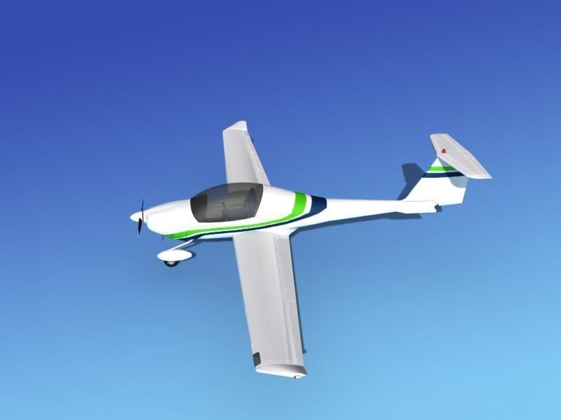 Daimond DA-20 Katana V18 3D model_9