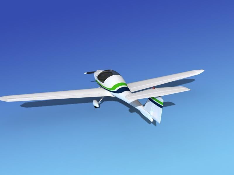 Daimond DA-20 Katana V18 3D model_7