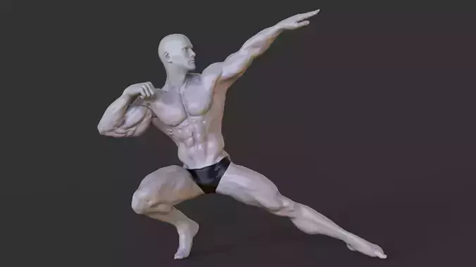 Bodybuilder Pose