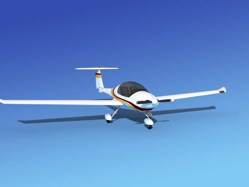 Daimond DA-20 Katana V20 3D model_2