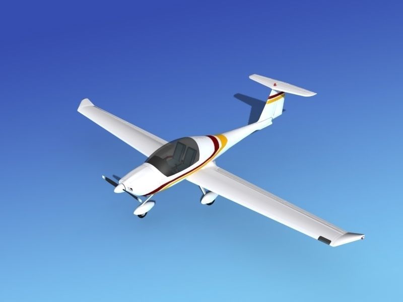 Daimond DA-20 Katana V20 3D model_10