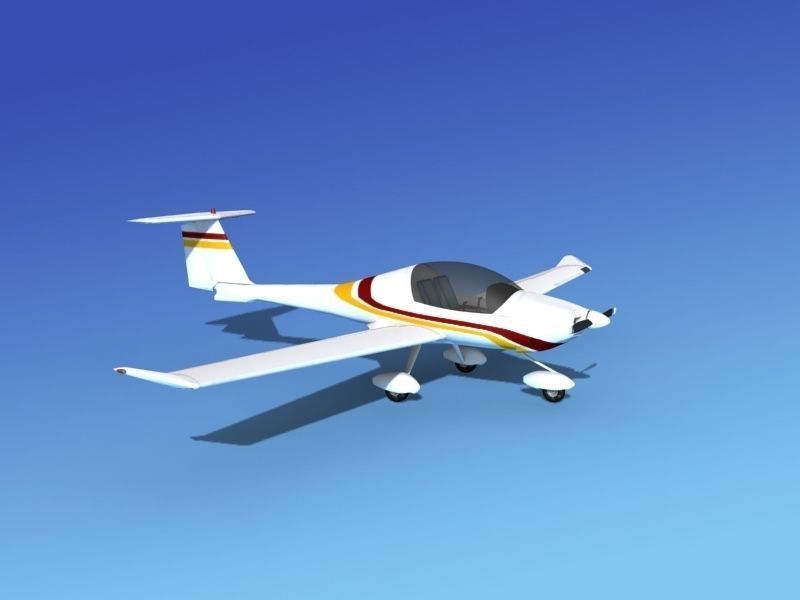 Daimond DA-20 Katana V20 3D model_3