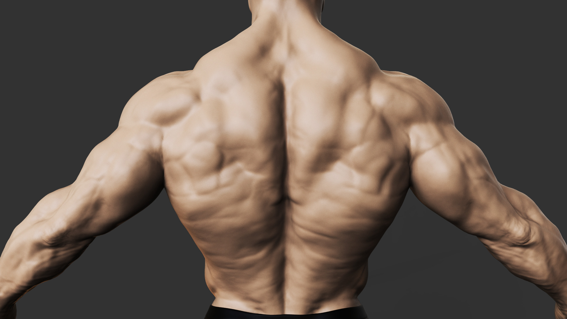 Bodybuilder 3D print model_11