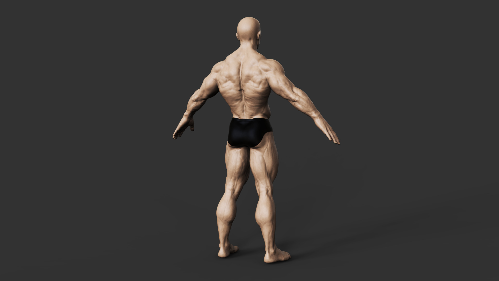Bodybuilder 3D print model_5
