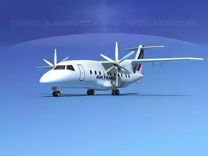Dornier Do-328-130 Air France 3D model