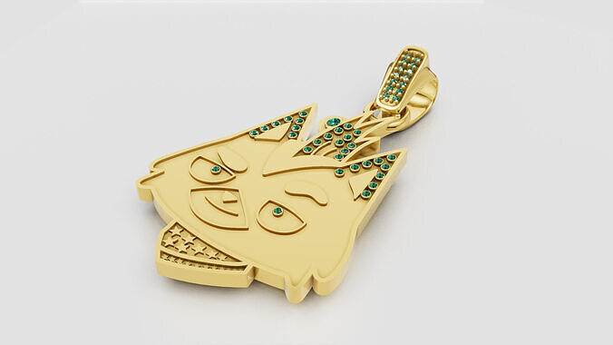  funny CartoonPendant 3D print model