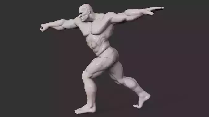 Bodybuilding 3D print model