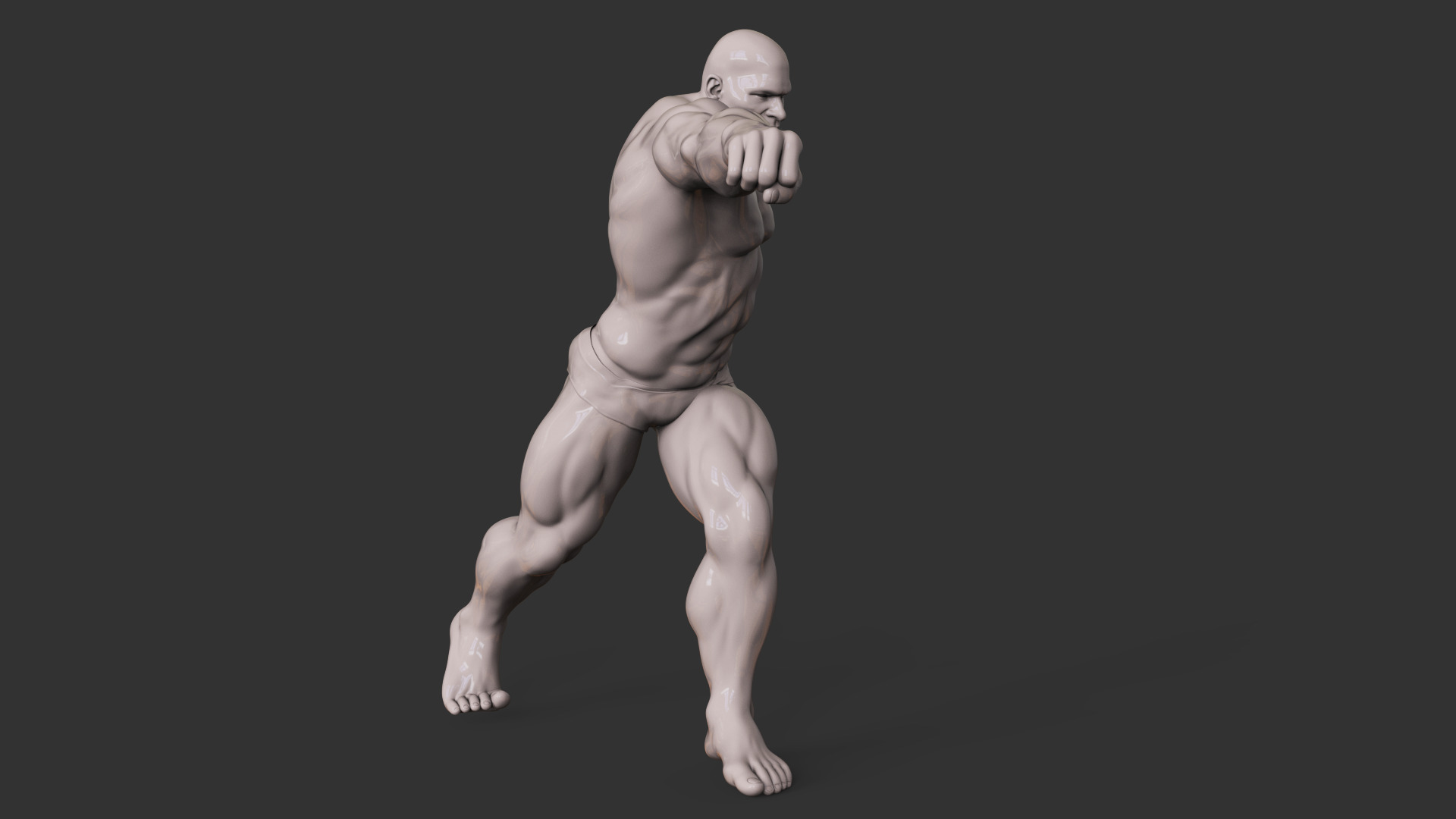 Bodybuilding 3D print model_5