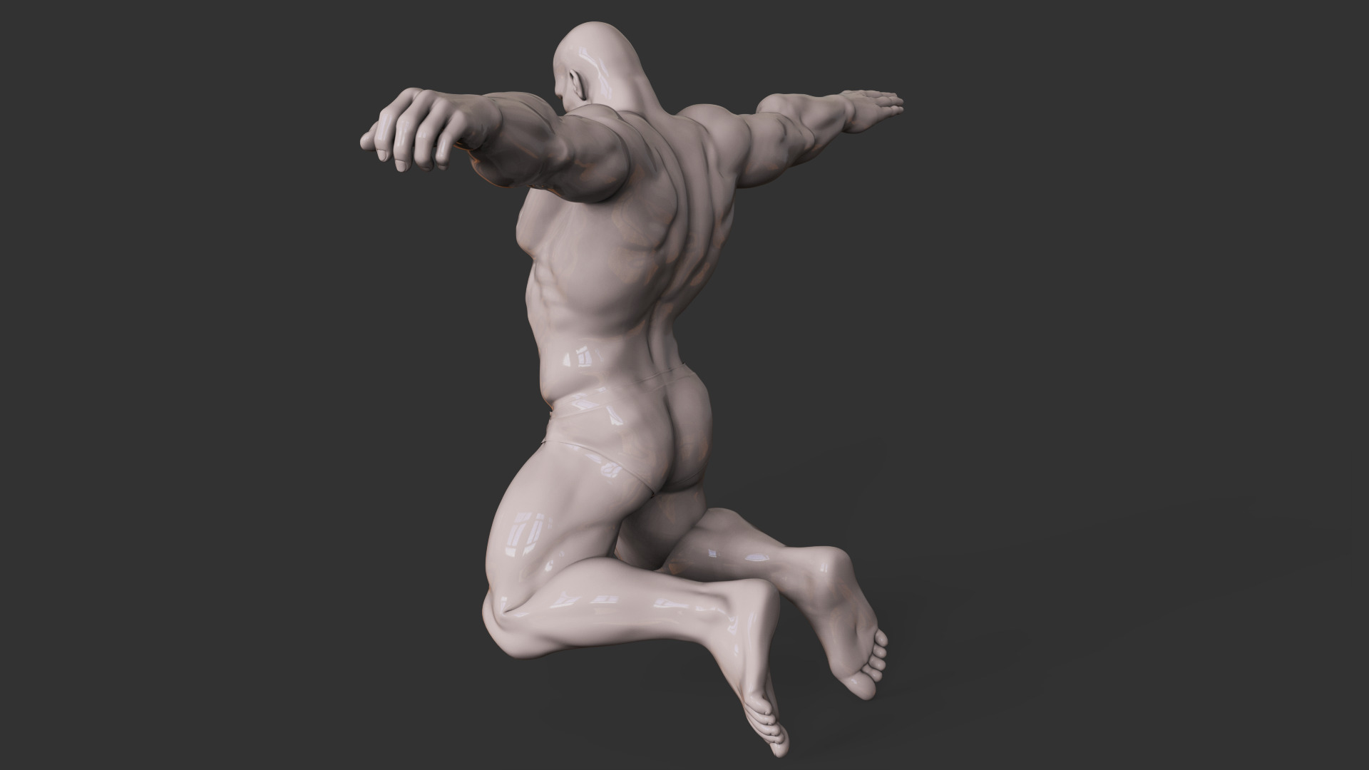 Bodybuilder 3D print model_3
