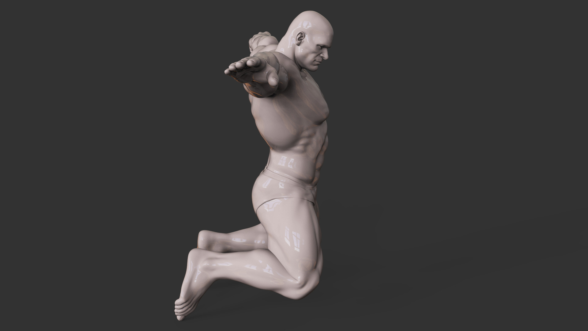 Bodybuilder 3D print model_7