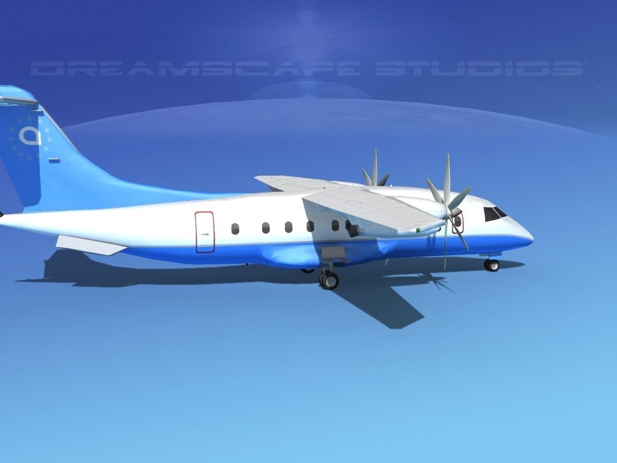 Dornier 328-130 Alliance Air 3D model_4