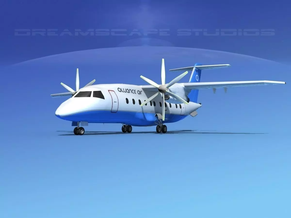 Dornier 328-130 Alliance Air 3D model_0